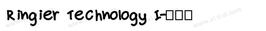 Ringier Technology I字体转换